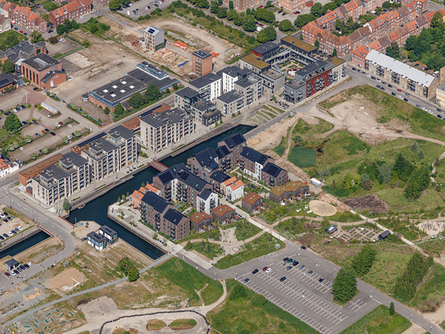 Luftfotos af boligprojekter